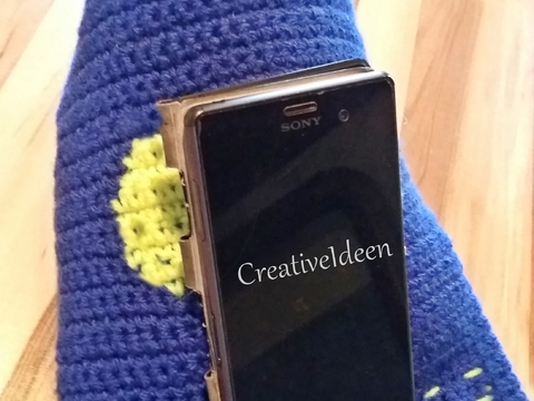 Häkelanleitung für Tabletkissen oder Handy