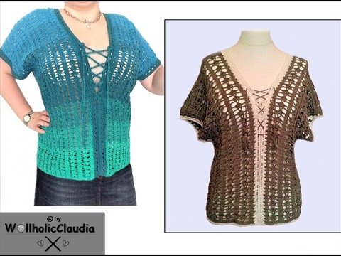 Häkelanleitung Top - Schnür-Top "Summertime"