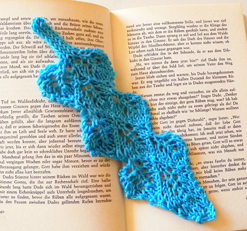 LacE-Bookmark Knitting Pattern "Page Turner"