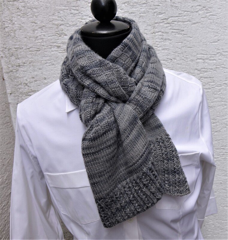 EifelYak - Handgestrickter Kuscheliger Schal für Männer und Frauen 