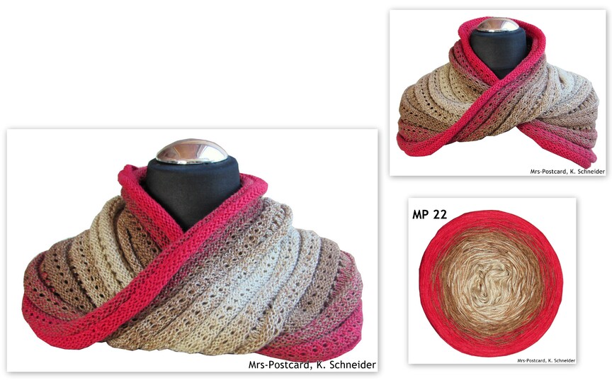 Anleitung für den Möbius-Loop Schief Gewickelt