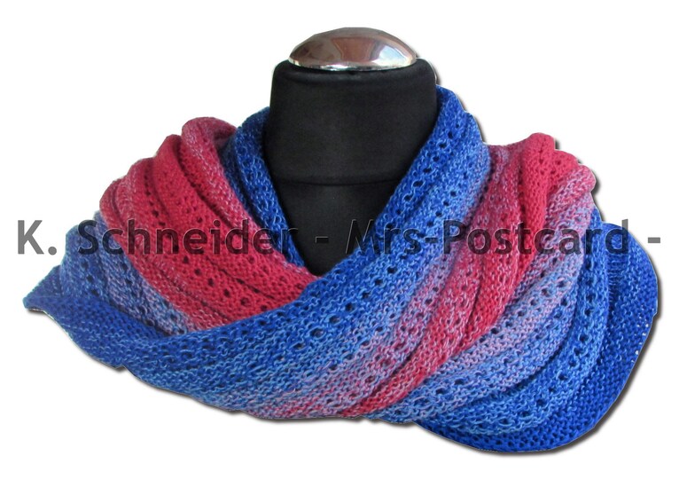 Anleitung für den Möbius-Loop Schief Gewickelt