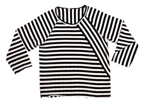 DIY Nähanleitung Langarmshirt Kinder in Gr. 104-128