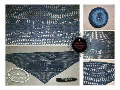 Motivtuch für Kinder "Zug"