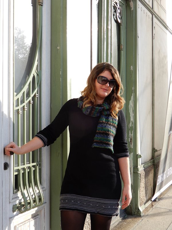 Lace Scarf Knitting Pattern "Emmentaler Scarf" - Image 6