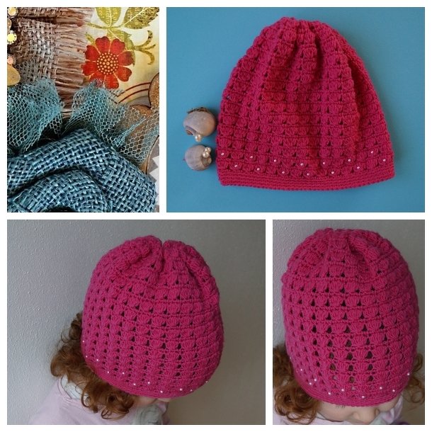 Häkelanleitung Kindermütze "Muschel" - Bild 2