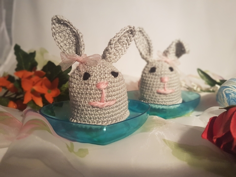 Häkelanleitung Häschen Eierwärmer