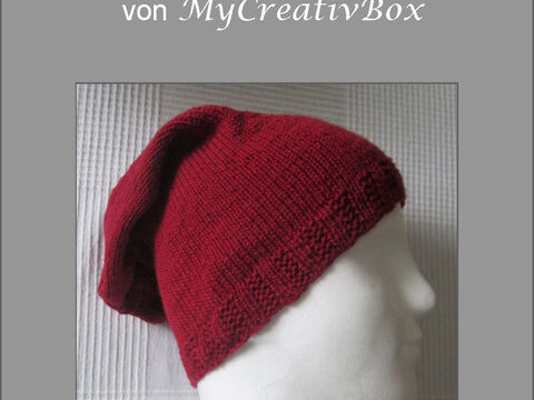 Beanie "Die Einfache II"-Ku 54-58 aus Sowo 8-fach