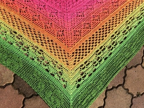 Tuch "Frühlingserwachen"