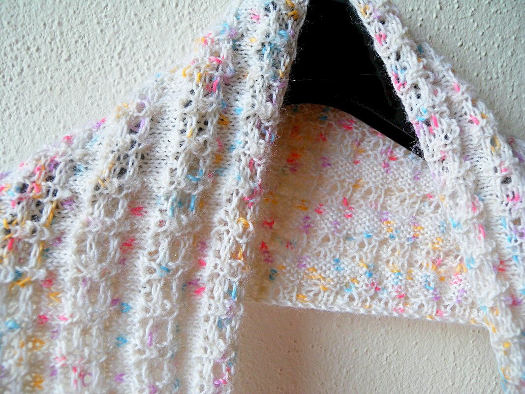 Strickanleitung für Loop - Schal aus Sockenwolle "Lollipop Cowl"