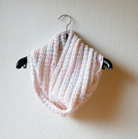 Strickanleitung für Loop - Schal aus Sockenwolle "Lollipop Cowl"