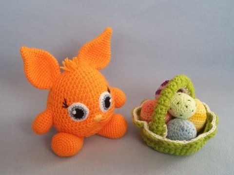 Häkelanleitung Hase, Hoppel das dicke Häschen