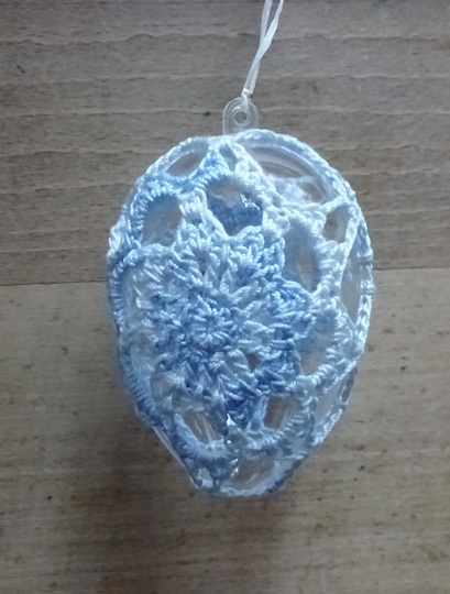 gehäkeltes Osterei