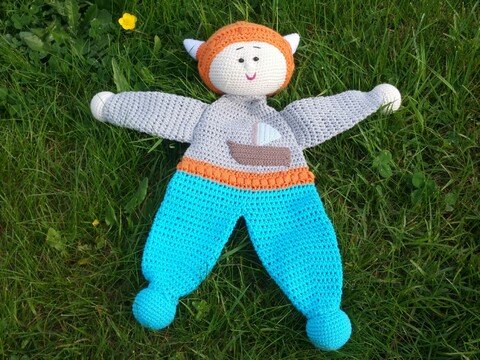 Schmusepüppchen Wikinger