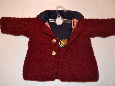 Strickanleitung * Baby Mäntelchen * Frühjahr * in 2 Größen  50 - 74 *