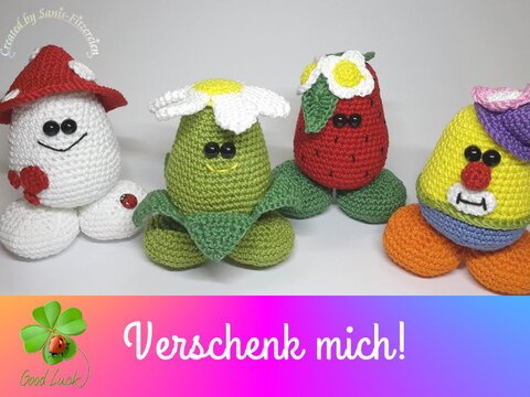 Häkelanleitung Verschenk mich, Glücksbringer