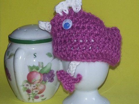 Quick&Easy- Häkelanleitung Eierwärmer das "schnelle Küken"