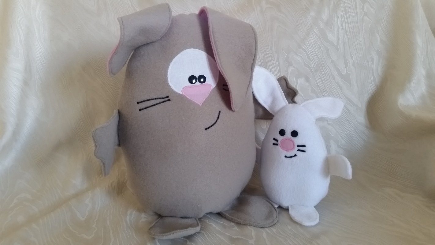 Nähanleitung - Kuschelmonster Bunny