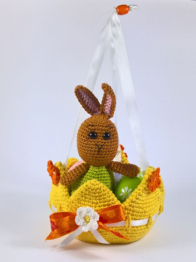 Häkelanleitung für Osterdekoration