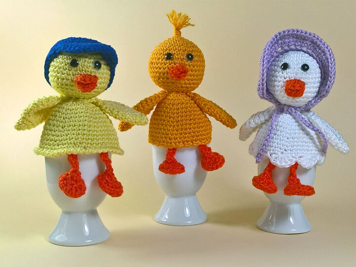 Häkelanleitung für Osterdekoration