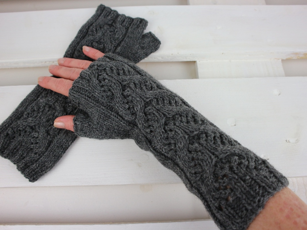 Strickanleitung Handstulpen "Kate"