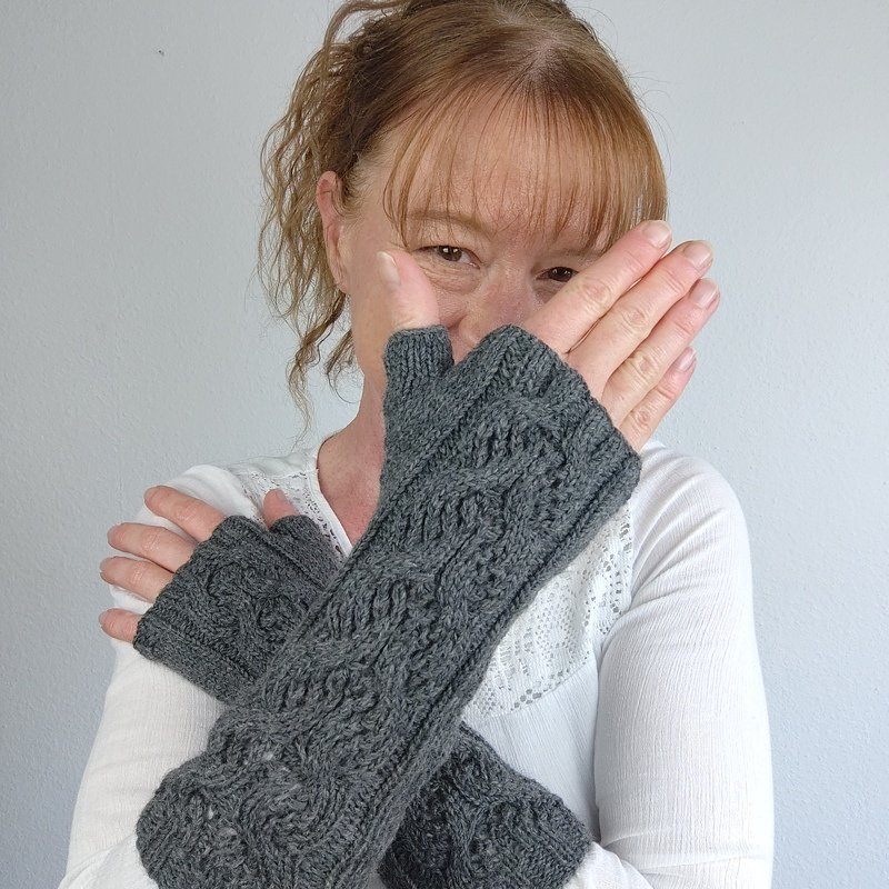 Strickanleitung Handstulpen einfach – elegante Pulswärmer für Anfänger Kate - Bild 10