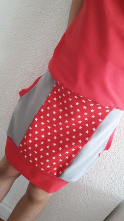 DIY Nähanleitung Shirt-Kleid in Größe 80-128