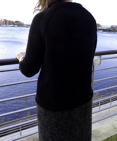 Strickanleitung: Cashsilk-Pulli mit Zopfmuster, (schnell, einfach) Gr. 36 - 42