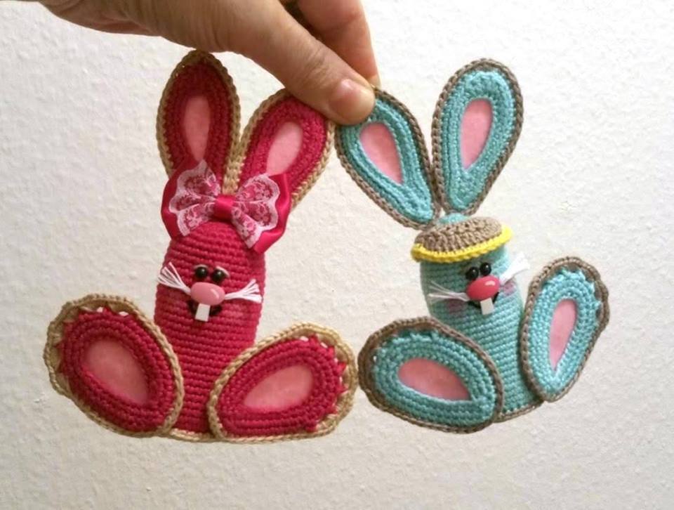 Anleitung Amigurumi „Witzige Bunte Häschen„ 8 cm ohne Ohren 14 cm mit Ohren - Bild 5