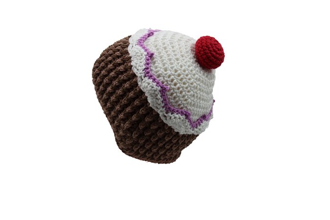Cupcake - hat (crocheting)