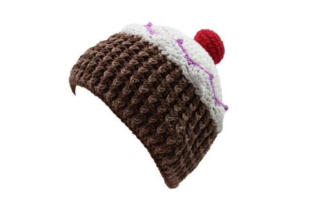 Cupcake - hat (crocheting)