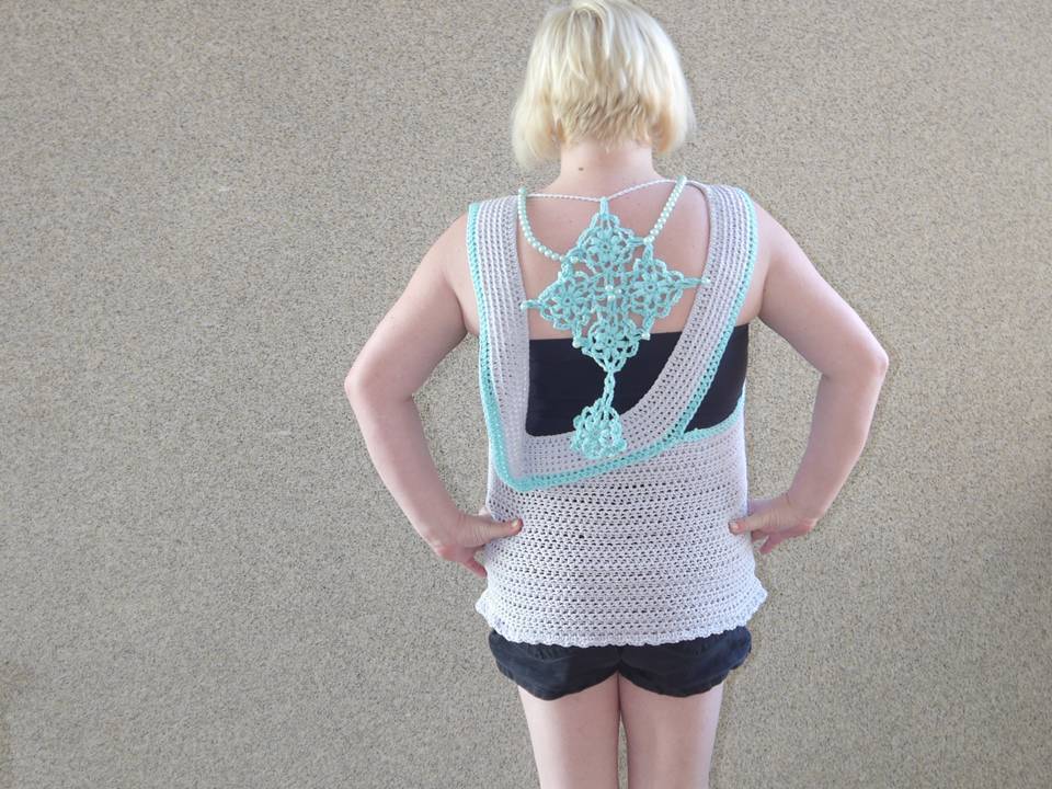 Häkelanleitung Sommertop aus boshi Wolle - Bild 6