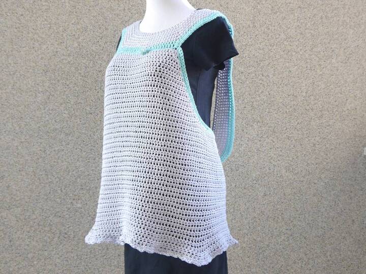 Häkelanleitung Sommertop aus boshi Wolle