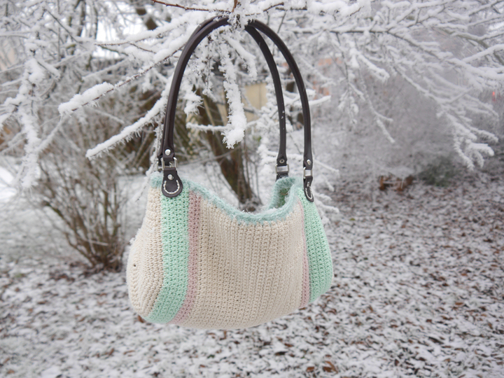 Set zum Häkeln - Pulli und Tasche