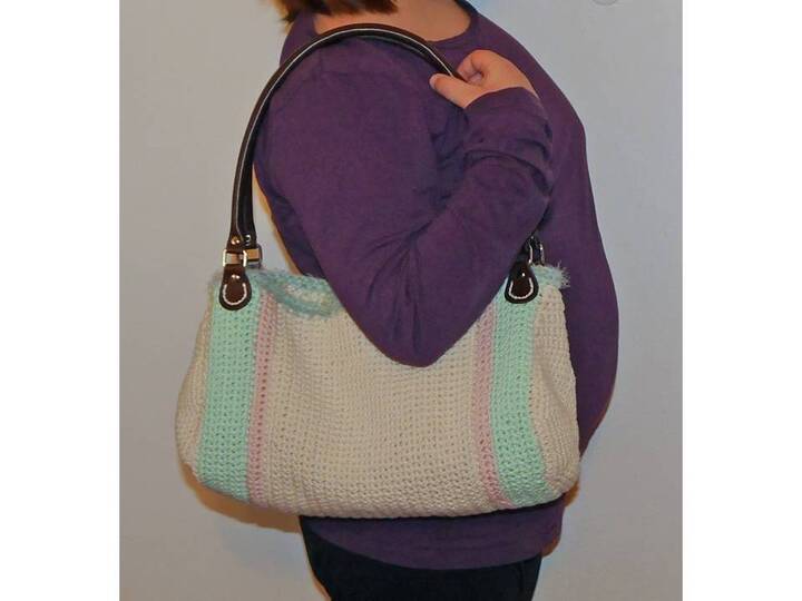 Set zum Häkeln - Pulli und Tasche