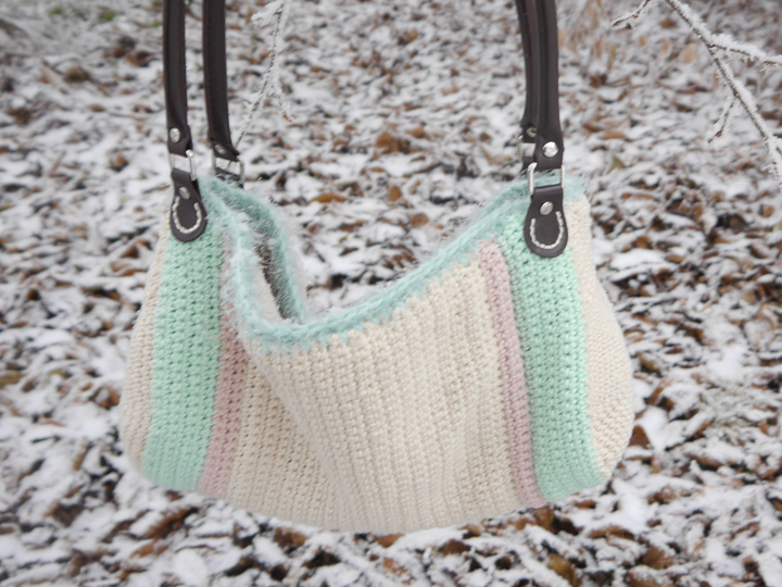 Set zum Häkeln - Pulli und Tasche