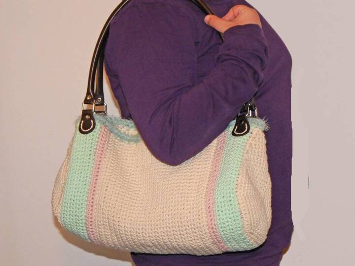 Set zum Häkeln - Pulli und Tasche