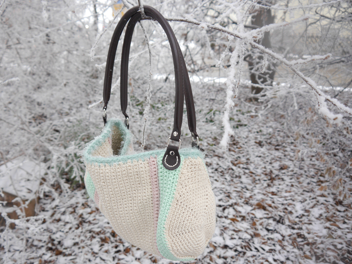 Set zum Häkeln - Pulli und Tasche