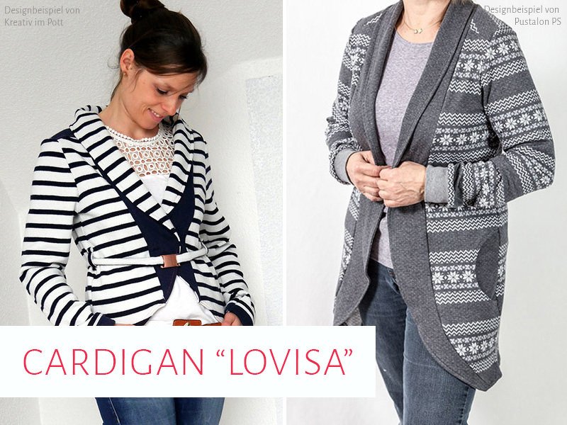 Cardigan „Lovisa“ Gr. 34 – 48