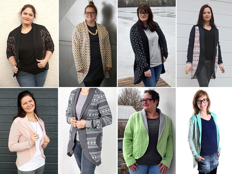 Cardigan „Lovisa“ Gr. 34 – 48 - Bild 2