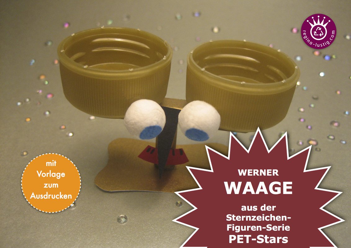Werner Waage Sternzeichenfigur Upcycling - Bild 2