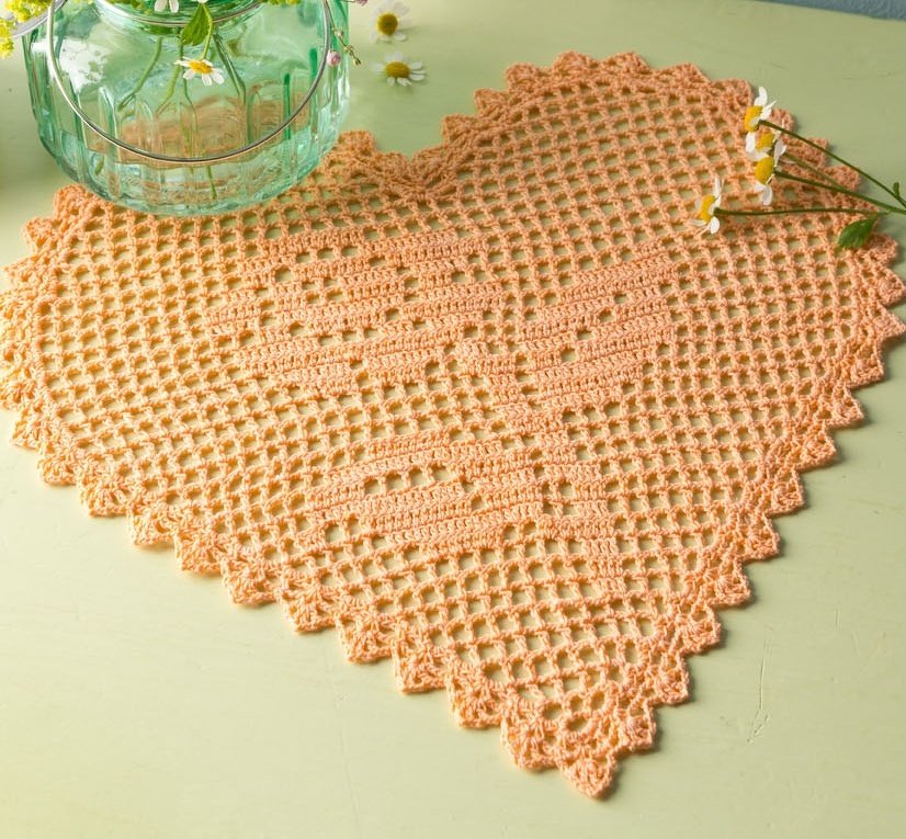 Herz häkeln - Bild 2