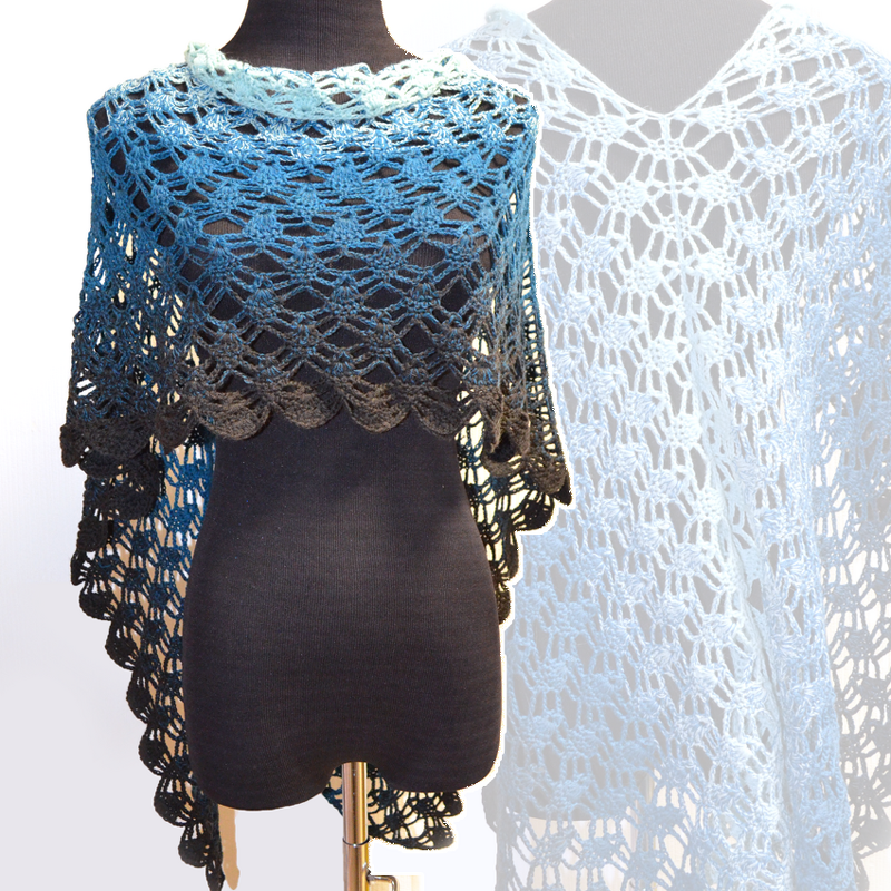 Häkelponcho Frühlinsgabend - Bild 2