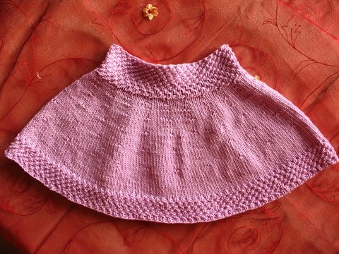 Baby-Röckchen oder Dekolleté-Wärmer - 1 Anleitung mit 2 Funktionen