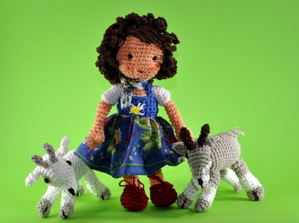 doll Heidi crochet pattern