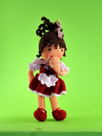 doll Lisa Amigurumi crochet pattern
