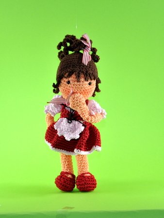 doll Lisa Amigurumi crochet pattern