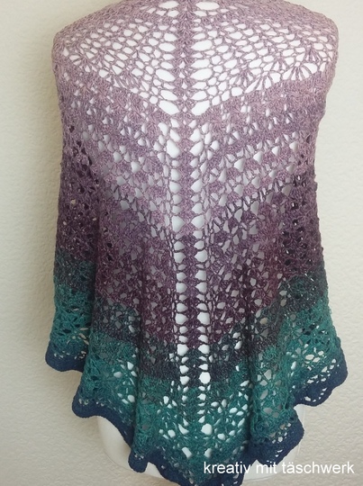 Häkelanleitung Mystery Stola mit 5 Neuen Mustern!