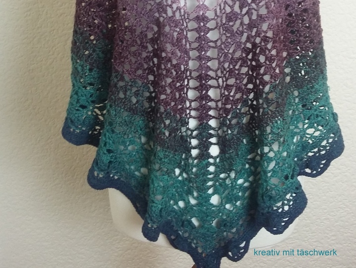 Häkelanleitung Mystery Stola mit 5 Neuen Mustern!