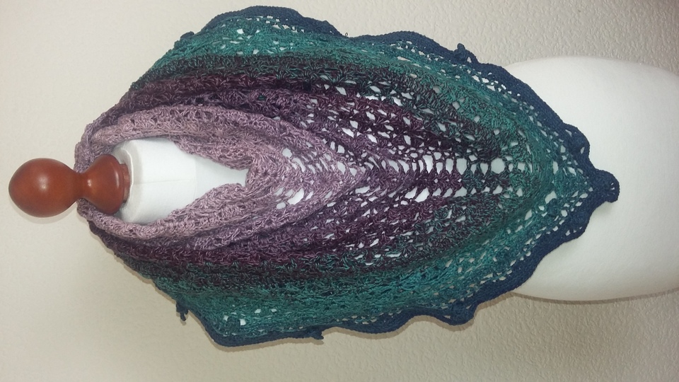 Häkelanleitung Mystery Stola mit 5 Neuen Mustern!